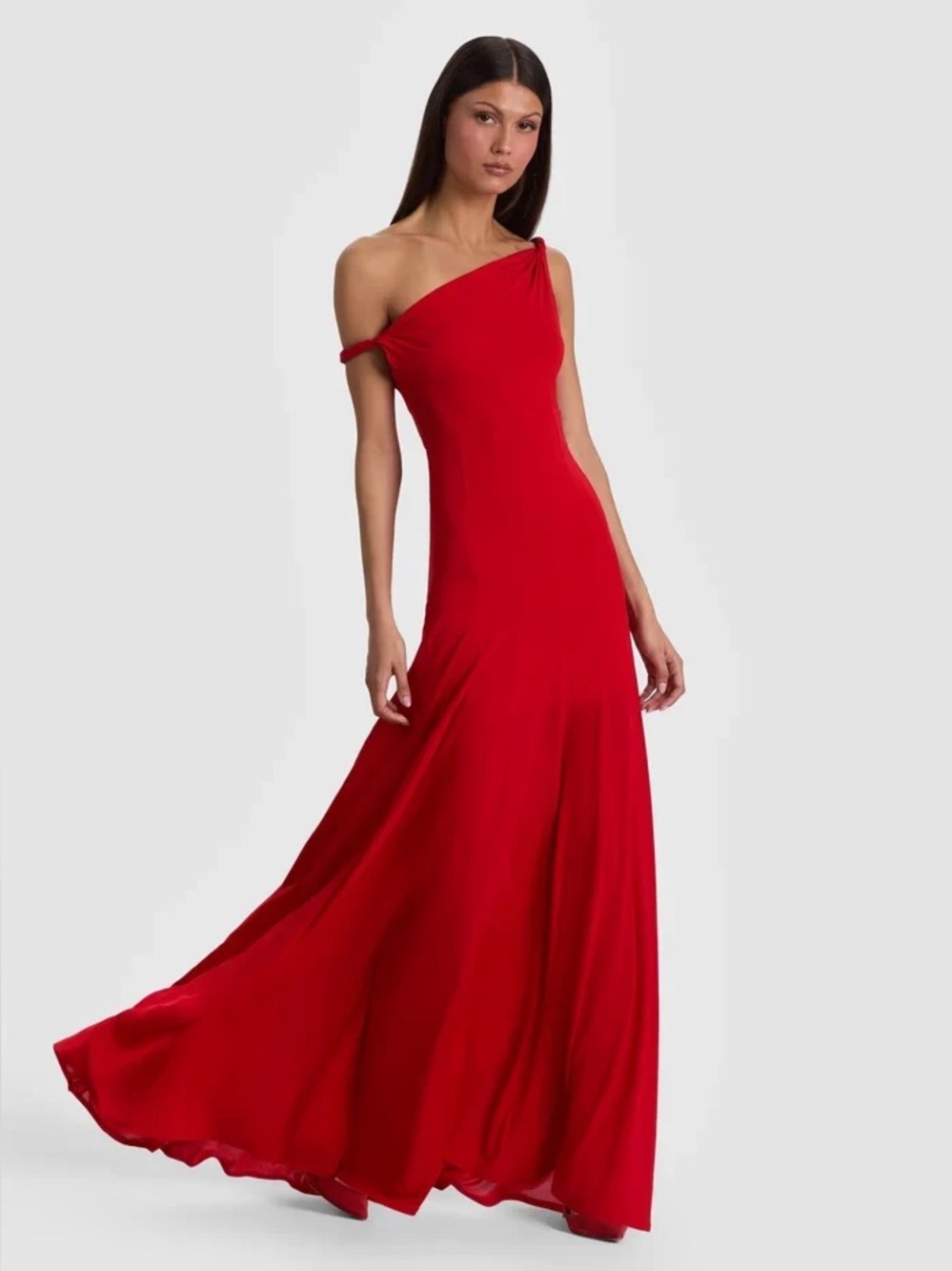 NWT Alice + Olivia NOELIA TWIST STRAP MAXI DRESS